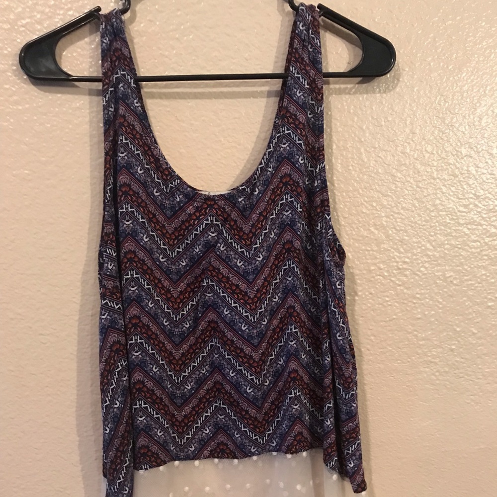 Cute chic tank top with lace